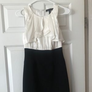 BCBG Dress, Size 0, Black and White